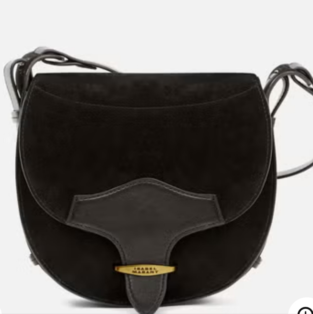 Isabel Marant - Botsy Suede Saddle/Crossbody (medium size)